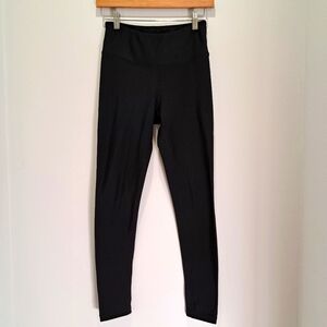 Silver Icing "Sub Zero" Black High-Waisted Fleece-lined Leggings Womens S